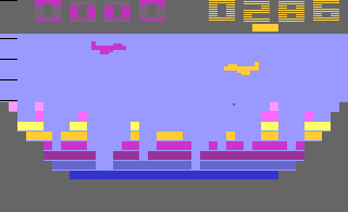 Atari 2600 Canyon Bomber