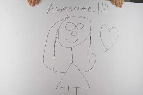 Drawing of Kristen Schaal