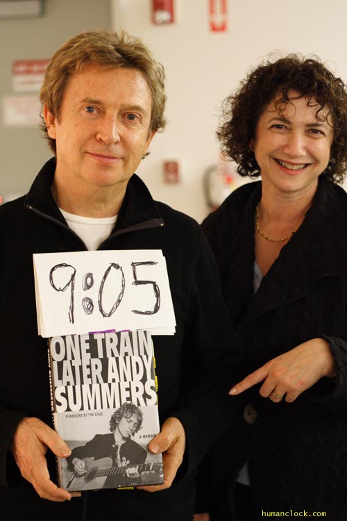 And then by lucky chance I saw in a special magazine that Andy Summers was 